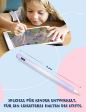 Lade das Bild in den Galerie-Viewer, MEKO Kinder Stift für iPad 15 Min Schnellladung Pencil mit Magnetischer Haftung, Palm Rejection und Neigungssensitivität für iPad 6-11 Mini 5-6 Air M2/M3/3-5 Pro M4/13''/12,9''/11"-Farbverlauf lila