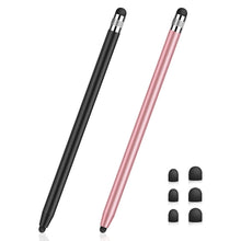 Lade das Bild in den Galerie-Viewer, 2 in 1 Gummi-Stylus Touch Pen Universal (2 Stücke)