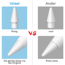 Lade das Bild in den Galerie-Viewer, 4 Stücke Spitzen zum Ersatz iPad Stift, weiß