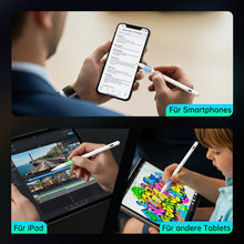 Lade das Bild in den Galerie-Viewer, MEKO Stift für Tablet und für Apple iPad, Touchscreen Stift für Alle Tablets und Handys wie Android-Touchscreen-Geräte/IOS/Samsung/Xiaomi, Tablet Stift mit Schnellladeleistung
