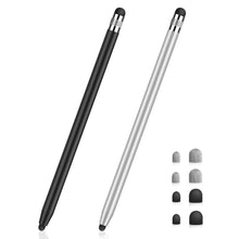 Lade das Bild in den Galerie-Viewer, 2 in 1 Gummi-Stylus Touch Pen Universal (2 Stücke)
