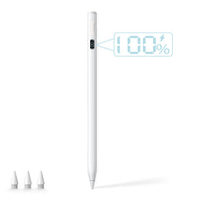Lade das Bild in den Galerie-Viewer, Der MEKO Pencil ist mit dem Apple iPad kompatibel, verfügt über eine 13-minütige Schnellladefunktion, ein magnetisches Design und eine digitale LED-Ladeanzeige. Er ist kompatibel mit Apple iPad 11/10/9/8/7, Air 3/4/5, Mini 5/6 und Pro 11/12,9
