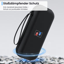 Lade das Bild in den Galerie-Viewer, MEKO Tasche für Nintendo Switch 2 (2025) Robuste 600D-Polyester-Switch-Schutzhülle mit 10 Spielkarten-Fächern, stoßfestem Eva-Innenfutter &amp; Vollschutz-Design (Schwarz)
