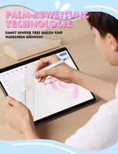 Lade das Bild in den Galerie-Viewer, MEKO Kinder Stift für iPad 15 Min Schnellladung Pencil mit Magnetischer Haftung, Palm Rejection und Neigungssensitivität für iPad 6-11 Mini 5-6 Air M2/M3/3-5 Pro M4/13''/12,9''/11"-Farbverlauf lila
