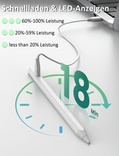 Lade das Bild in den Galerie-Viewer, Der MEKO iPad Pencil Findmy Stift verfügt über Bluetooth-Positionierung und ist kompatibel mit iPad 11/10/9/8/7, Air 3/4/5, Mini 5/6 und Pro 11/12,9"
