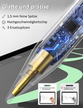 Lade das Bild in den Galerie-Viewer, Der MEKO iPad Pencil Findmy Stift verfügt über Bluetooth-Positionierung und ist kompatibel mit iPad 11/10/9/8/7, Air 3/4/5, Mini 5/6 und Pro 11/12,9"
