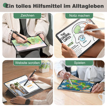 Lade das Bild in den Galerie-Viewer, 2 in 1 Gummi-Stylus Touch Pen Universal (2 Stücke)
