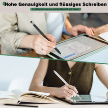 Lade das Bild in den Galerie-Viewer, 2 in 1 Gummi-Stylus Touch Pen Universal (2 Stücke)
