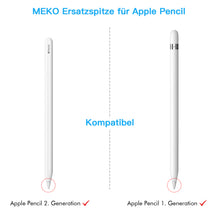 Lade das Bild in den Galerie-Viewer, 4 Stücke Spitzen zum Ersatz iPad Stift, weiß
